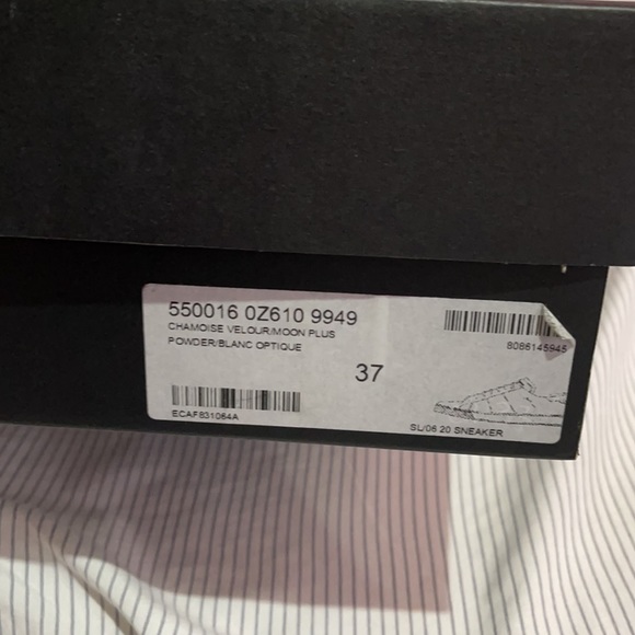 Saint Laurent suede low top sneakers - Picture 6 of 6